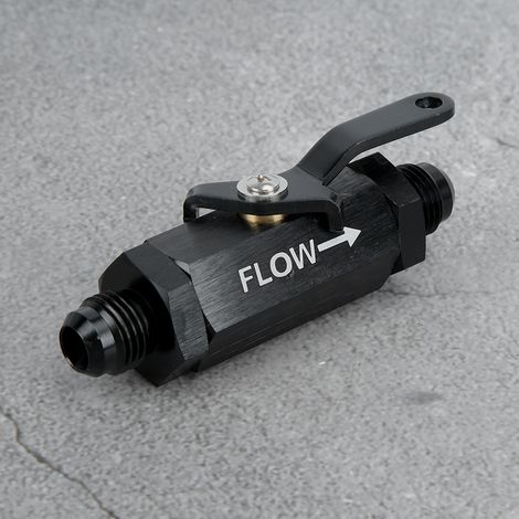 Clapet anti-retour CNC Y972 -6AN pour tuyau de carburant AN6, noir (1/5)