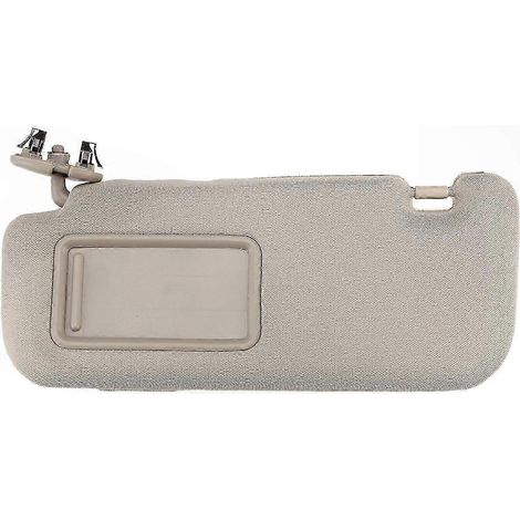 Pare-soleil universel avec miroir pour véhicules 2007-2013, côté conducteur, accessoire intérieur de remplacement (1/4)