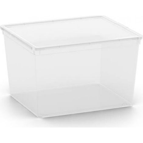 CONTENITORE CBOX CUBE 40X34XH25CM TRASPARENTE