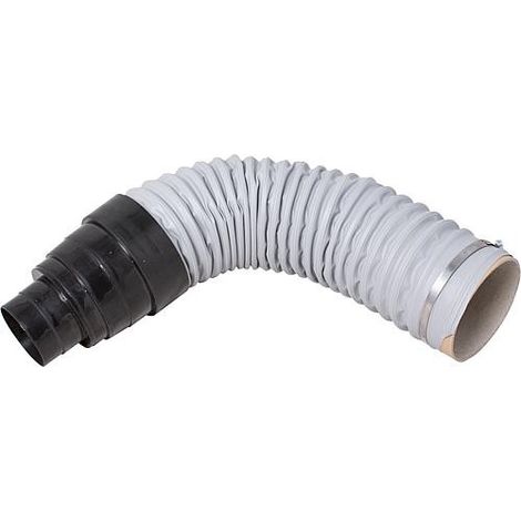 Tube flexible universel DN 125 avec colliers de serrage longueur 0,50 m