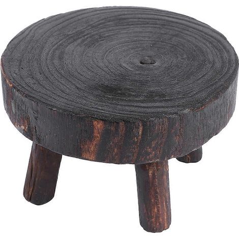 1 support décoratif pour pots de fleurs en bois (1/5)