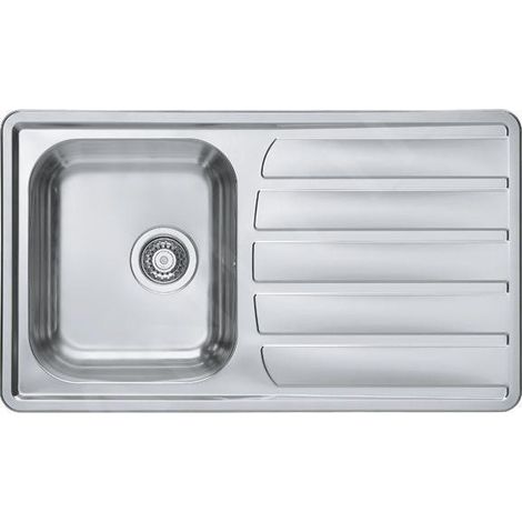 Alveus Zoom Maxim - Évier 860x500 mm, inox 1108176 (1/3)