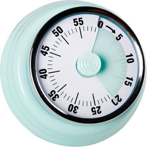 minuteur,Reminder Handle The Minuteries,Timer Mechanical Rotating to 360 Degrees,Count to Rebours of Cooking Alarm,for the Cooking (1/4)