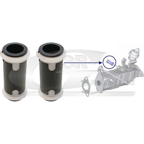 3RG 19115 CONECTOR ENFRIADOR TUBO EGR (2PCS)
