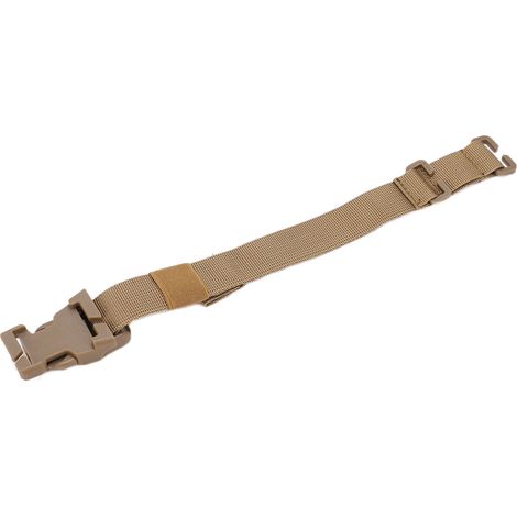 Lot de 4 sangles de voyage pour bagages, réglables, résistantes et multifonctions, avec boucle, pour activités de plein air (couleur fauve) (1/5)