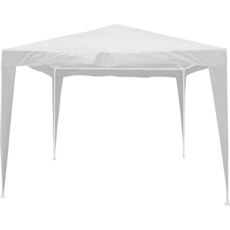 Gazebo Eco 2x3 m in Acciaio Bianco