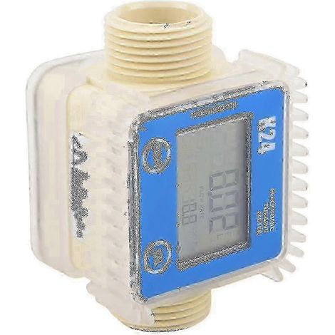 Débitmètre numérique LCD K24 2025 pour turbines, testeur de débit de carburant, produits chimiques, eau et liquides de mer - Outils de mesure (1/5)
