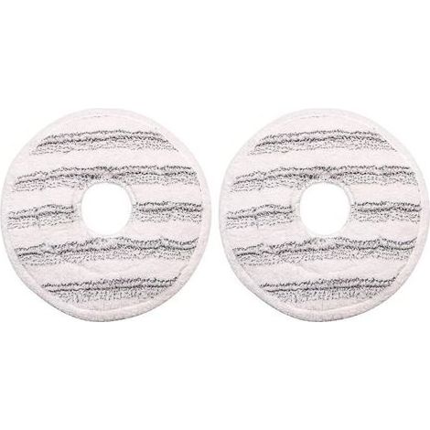 Lot de 2 têtes de vadrouille de Rechange pour Spin and Clean Mop Recharge de vadrouille en Microfibre Lavable pour Le Nettoyage des sols (1/5)