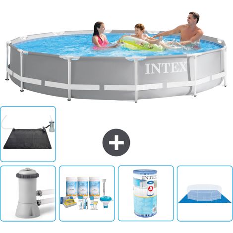 Intex Piscine Prism Frame Ronde - 366x76 cm - 6-pièces S42124 (1/5)