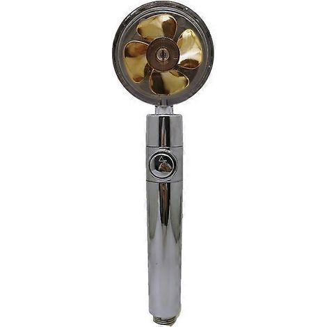 Pommeau de douche rotatif à 360° - Consommation d'eau économique et haute pression - Douchette à main pour salle de bain