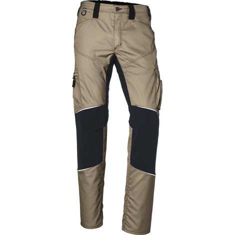 Kübler Stretchhose ACTIVIQ 2850 sandbraun/schwarz Gr. 46