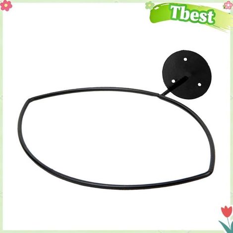 Tbest Support de boule de bâti de mur Présentoir Mural pour Ballons, Support Compact et élégant pour Basket-ball, meuble boite (1/5)