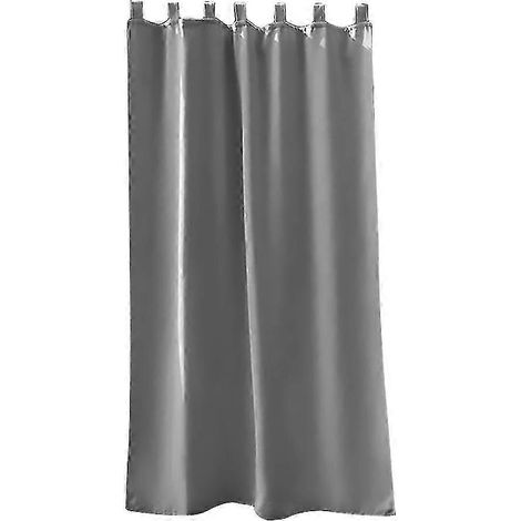 Rideau occultant rectangulaire en polyester pour salon, isolation thermique et protection solaire, 241 x 132 cm, 1 pièce (1/3)