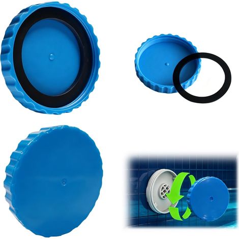 Bouchons d'hiver pour Piscine Lot de 2  Résistants au gel et étanches avec joints adaptés, Compatible pour et pour (1/5)