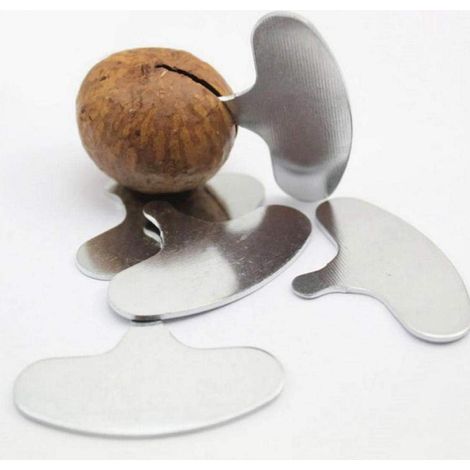 Juego de cascanueces, mini cascanueces de 5 piezas, abridor de nueces de macadamia de acero inoxidable, utensilios de cocina portátiles (1/5)