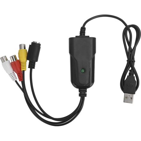 USB 2.0 Video Digital Converter Audio Capture Card Device for Windows7/8/10/Vista (1/5)