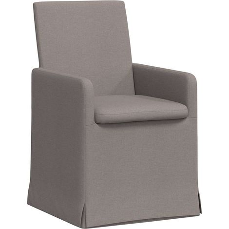 Sedie da pranzo 2 pcs Talpa 57 x 67 x 95 cm Tessuto vidaXL