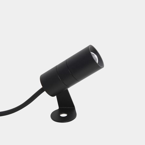 Proiettori IP66 Zoom Horitzontal LED 3.8 Bianco caldo - 2700K Nero 270lm