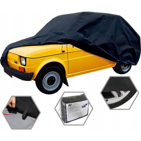 Funda para coche Fiat 126p Auto Tarpaulin Maluch Classic Black (1/5)