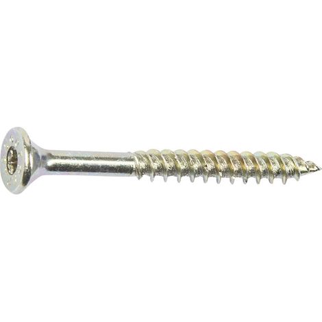 Schmidd Schrauben Holzbauschrauben 3.5 x 35 mm TX 20 Senkkopf - 500 Stück Spanplattenschrauben & Holzbauschrauben