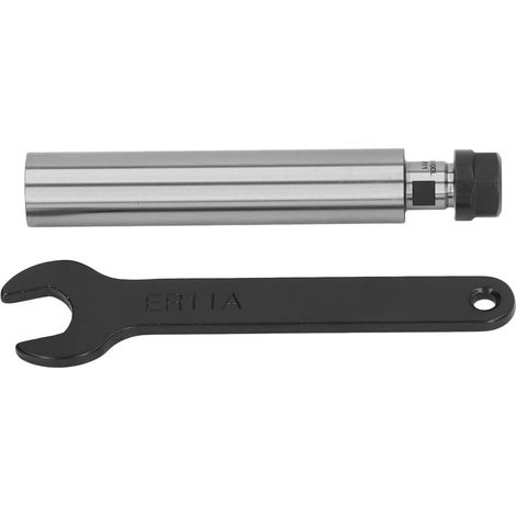 Fraiseuse CNC tige droite rallonge, porte-outil ER11 mandrin C20-ER11A-100L, extension 100mm, outillage précision, axe long, fixation robuste. (1/5)