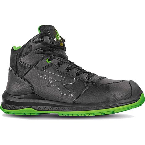 Zapatos altos de seguridad U-Power Niagara S3 CI SRC ESD -  - Nero/Verde