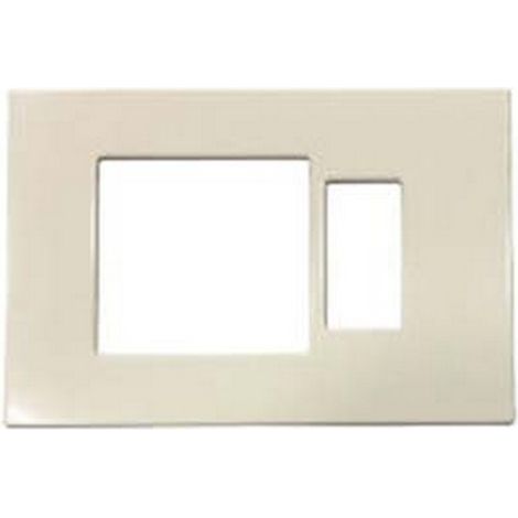 20PZ PLACCA COMBINATA FORO SCHUKO QUADRO + 1 POSTO "VENUS" - mm.115x80h. - (1869