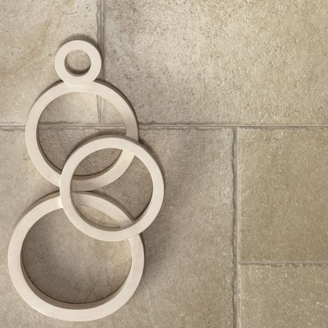 Carrelage Effet Pierre CHANTILLY (SI) - Naturel - 60x606x60