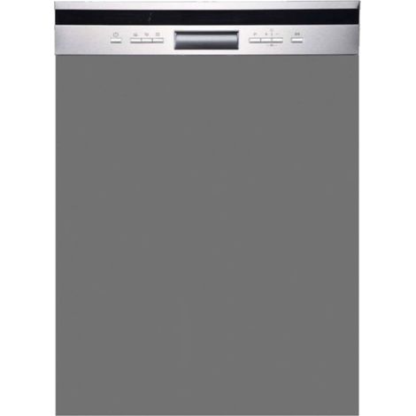Façade pour lave-vaisselle semi intrégable Lovia Gris Mat L 45 cm (1/4)