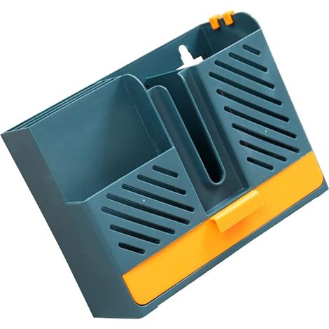 Porte-couverts en plastique, support suspendu pour cuisinière, porte-champignons, panier d'égouttage, organisateur de comptoir, organisateur de couverts, organisateur de cuisine pour la maison (1/5)