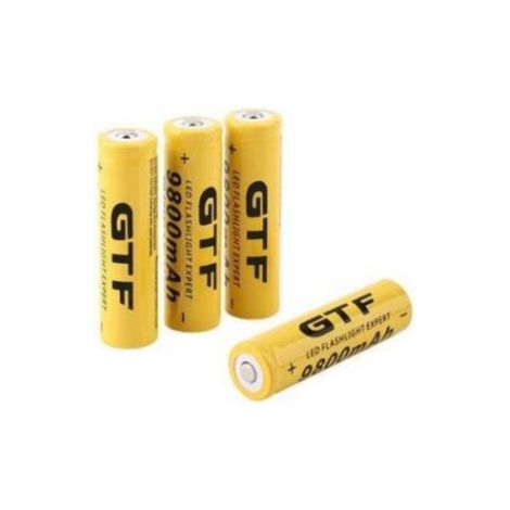 Direct sales of GTF 18650 lithium batteries, 9800mAh high-capacity, high-power flashlight batteries. (1/5)