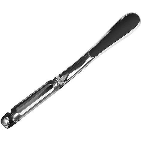 Épluche-légumes en alliage de zinc, outil d'épluchage, ustensile de cuisine (noir)-16.8cm-Black (1/3)