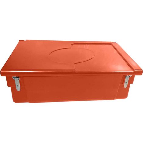 Coffre de jardin 100l avec grenouillères-plast'up rotomoulage (1/3)
