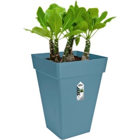 Pot de fleurs Bleu moderne et design 19l 30 X 42 X 30 cm (1/4)
