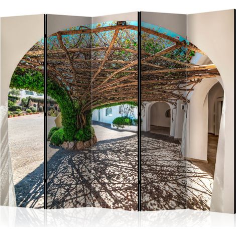 Paravent 5 Volets "The Arbour of Trees Poltu Quatu Italy" 172x225cm (1/2)