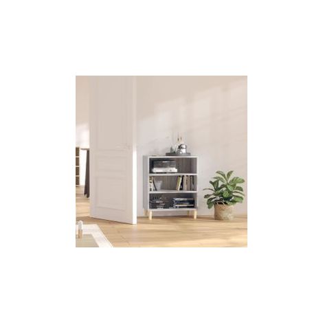 Buffet sonoma gris 57x35x70 bois d'ingénierie (1/5)