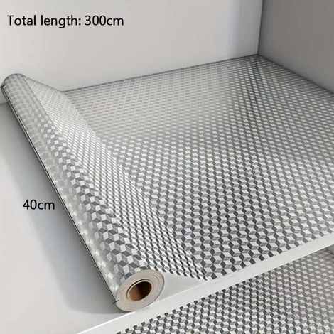 1 rollo de papel de cocina resistente al calor - Adhesivo de pared impermeable y resistente al aceite - Fácil de limpiar (40  300 cm) (1/5)