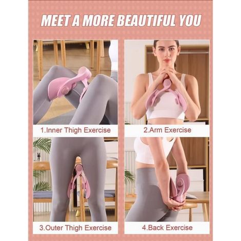Exerciseur de cuisses pour femmes, machines à jambes pour hommes et femmes (bleu) (1/4)