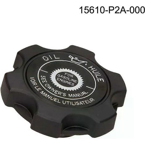 Bouchon de remplissage d'huile moteur pour Honda Accord, Civic, CR-V et Odyssey 15610P2A000 (1/5)