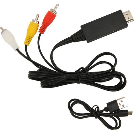 Convertisseur HDMI vers RCA Professionnel, Compatible Résolutions 720P à 1080P (1/5)