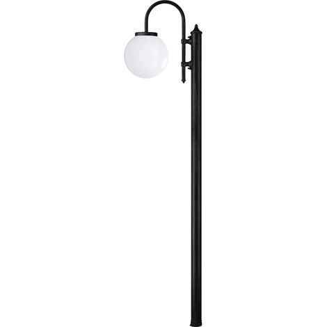 Columna clásica BOOM IP44 E27 42W 2050mm Negro