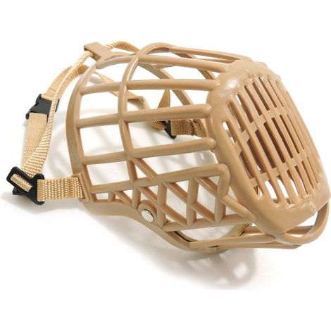 Musele pour chien respirable et hydratable – 10 cm de longueur, 27 cm de circonférence – maille aérée en nylon résistant (1/3)