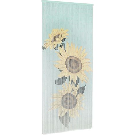 INLIFE Rideau de porte contre insectes Bambou 90 x 200 cm (1/5)
