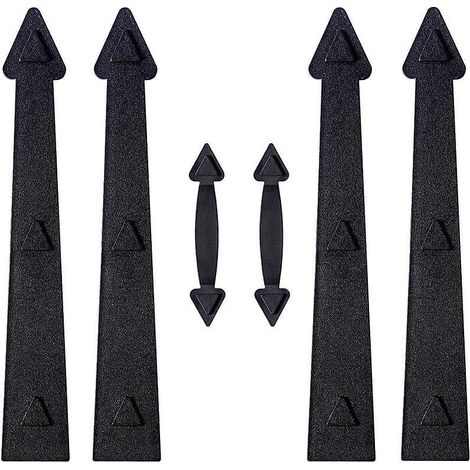 poigne De Porte Porte Porte Porte Porte Porte Porte Dcoration Magntique Ensemble De Poigne De Charnire Artificielle Pour Vhicules Porte Abs Access (1/4)