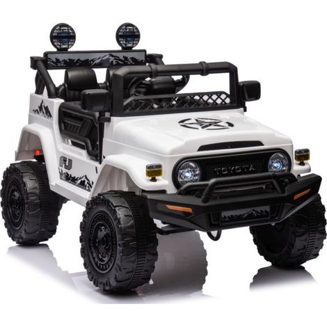 Toyota FJ bianca, 4x4, auto elettrica (1/5)
