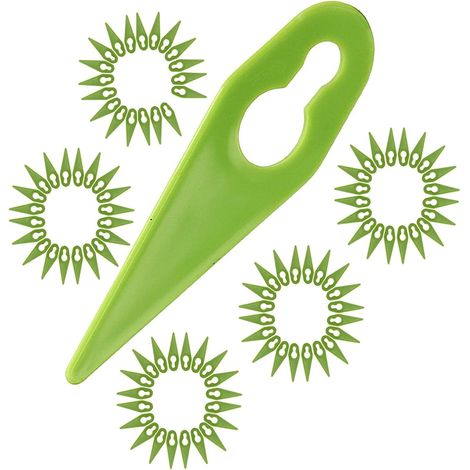 Adatte per lame in plastica per tagliabordi Gtech ST01 ST02 ST04 ST05 ST20 (confezione da 100) (1/5)