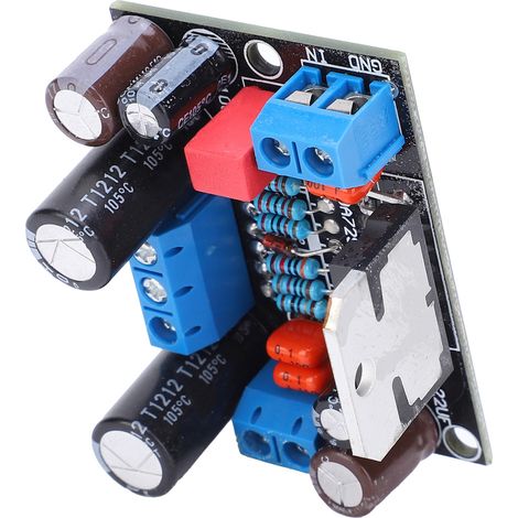 Leistungsverstärkerplatine, Einkanal, Standard-Schaltungsdesignmodul, TDA7294, 100 W (1/5)