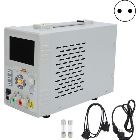 Alimentation programmable monophasée 30V 5A 60W, bloc d'alimentation numérique à plage multiple, réglage tension/courant, prise UE 110-240V, source de laboratoire précise (1/5)