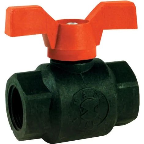 valvola cap-vert spherical valve polipropilene 15x21 mm