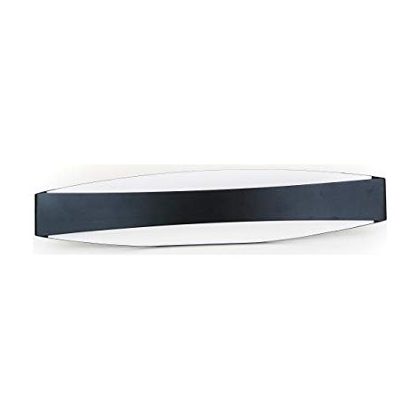 Applique Led da Interno 12w 2700k Nero (1/2)